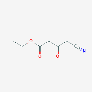 molecular formula C7H9NO3 B156160 Ethyl 4-cyano-3-oxobutanoate CAS No. 1715-68-0