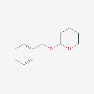 molecular formula C12H16O2 B156166 2-Benzyloxytetrahydropyran CAS No. 1927-62-4
