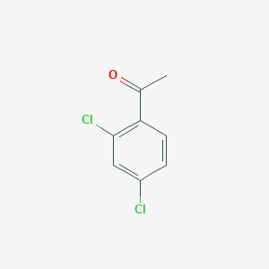 molecular formula C8H6Cl2O B156173 2',4'-二氯苯乙酮 CAS No. 2234-16-4