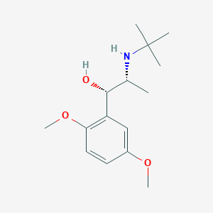 molecular formula C15H25NO3 B156183 Butaxamina CAS No. 1937-89-9