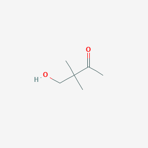 molecular formula C6H12O2 B156186 4-羟基-3,3-二甲基丁酮 CAS No. 1823-90-1