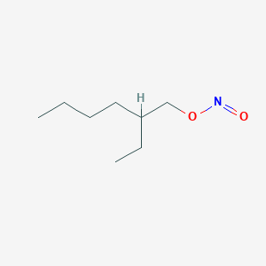 molecular formula C8H17NO2 B156196 2-Ethylhexyl nitrite CAS No. 1653-42-5