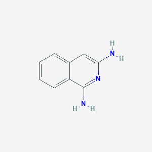 molecular formula C9H9N3 B156205 1,3-Diaminoisoquinoline CAS No. 1955-65-3