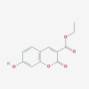 molecular formula C12H10O5 B156209 7-羟基-2-氧代-2H-香豆素-3-羧酸乙酯 CAS No. 6093-71-6