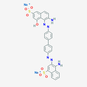 molecular formula C32H22N6Na2O7S2 B156214 Direct Red 13 CAS No. 1937-35-5