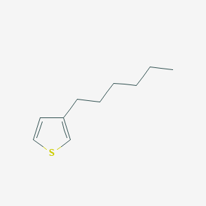 molecular formula C10H16S B156222 3-Hexylthiophene CAS No. 1693-86-3