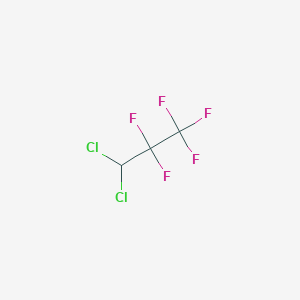 molecular formula C3HCl2F5 B156229 3,3-Dichloro-1,1,1,2,2-pentafluoropropane CAS No. 127564-92-5