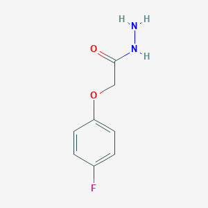 molecular formula C8H9FN2O2 B156232 2-(4-Fluorophenoxy)acetohydrazide CAS No. 1737-62-8