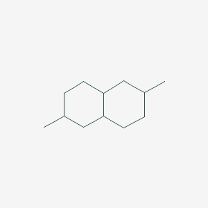 molecular formula C12H22 B156236 2,6-Dimethyldecalin CAS No. 1618-22-0