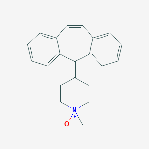 molecular formula C21H21NO B156243 环庚哌啶 N-氧化物 CAS No. 100295-63-4