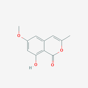 molecular formula C11H10O4 B156245 3-Methyl-6-methoxy-8-hydroxyisocoumarin CAS No. 1702-86-9