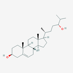 molecular formula C27H46O2 B156249 (24R)-24-hydroxycholesterol CAS No. 27460-26-0
