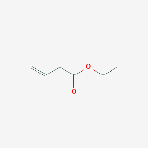 molecular formula C6H10O2 B156250 3-Butenoic acid, ethyl ester CAS No. 1617-18-1