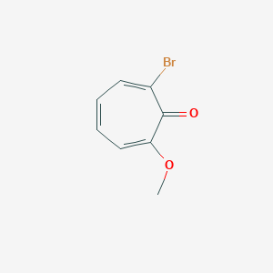 molecular formula C8H7BrO2 B156251 2-Bromo-7-methoxytropone CAS No. 1728-86-5
