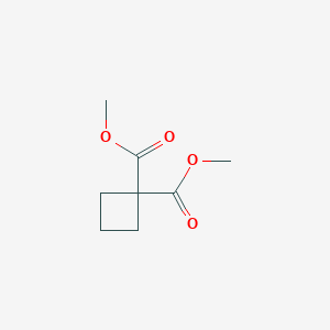 molecular formula C8H12O4 B156252 Dimethyl cyclobutane-1,1-dicarboxylate CAS No. 10224-72-3