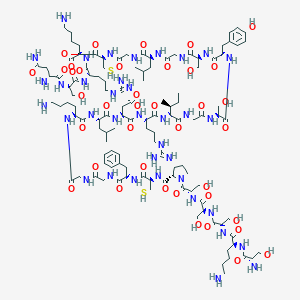 molecular formula C116H191N37O39S2 B156265 Atrial natriuretic factor (1-27) CAS No. 138506-90-8