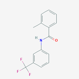 molecular formula C15H12F3NO B156268 3'-Trifluoromethyl-o-toluanilide CAS No. 1939-22-6