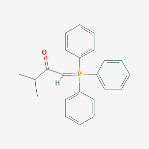 molecular formula C23H23OP B156269 2-Butanone, 3-methyl-1-(triphenylphosphoranylidene)- CAS No. 19753-67-4