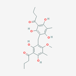 molecular formula C24H30O8 B156272 Margaspidin CAS No. 1867-82-9