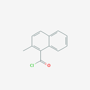 molecular formula C12H9ClO B156282 2-Methylnaphthalene-1-carbonyl chloride CAS No. 10008-12-5