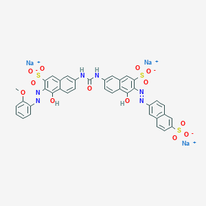 molecular formula C38H25N6Na3O13S3 B156285 EINECS 233-309-6 CAS No. 10114-24-6