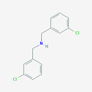 molecular formula C14H13Cl2N B156294 N,N-Bis(3-chlorobenzyl)amine CAS No. 129041-31-2