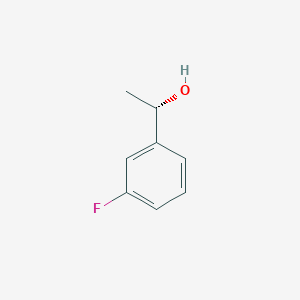 molecular formula C8H9FO B156308 (S)-1-(3-Fluorophenyl)ethanol CAS No. 126534-32-5