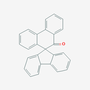 molecular formula C26H16O B156316 SPIRO[FLUORENE-9,9-(10H)-PHENANTHREN]-10-ONE CAS No. 1749-36-6