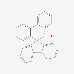 molecular formula C26H16O B156316 Spiro[9H-fluorene-9,9'(10'H)-phenanthren]-10'-one CAS No. 1749-36-6