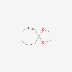 molecular formula C9H14O2 B156324 1,4-Dioxaspiro[4.6]undec-6-ene CAS No. 1728-24-1