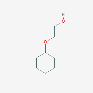 molecular formula C8H16O2 B156338 2-(Cyclohexyloxy)ethanol CAS No. 1817-88-5