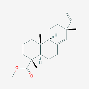 molecular formula C21H32O2 B156347 Methyl isodextropimarate CAS No. 1686-54-0