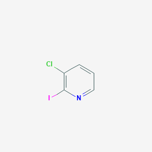molecular formula C5H3ClIN B156357 3-氯-2-碘吡啶 CAS No. 77332-89-9