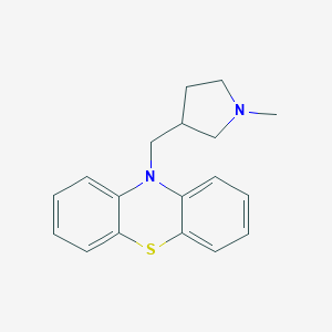 molecular formula C18H20N2S B156362 甲地拉嗪 CAS No. 1982-37-2