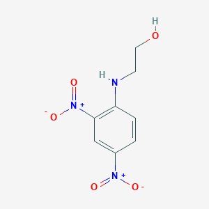 molecular formula C8H9N3O5 B156366 2-(2,4-Dinitroanilino)ethanol CAS No. 1945-92-2