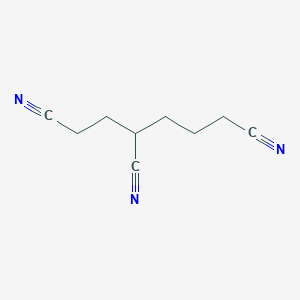 molecular formula C9H11N3 B156369 1,3,6-Hexanetricarbonitrile CAS No. 1772-25-4