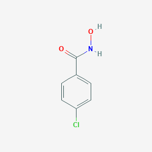 molecular formula C7H6ClNO2 B156370 4-Chloro-N-hydroxybenzamide CAS No. 1613-88-3