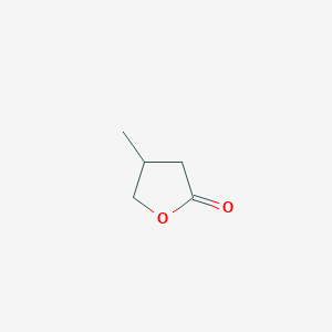 molecular formula C5H8O2 B156374 3-Methylbutyrolactone CAS No. 1679-49-8