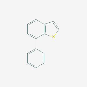 molecular formula C14H10S B156384 7-Phenyl-1-benzothiophene CAS No. 1678-02-0