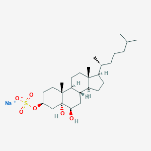 molecular formula C27H47NaO6S B156386 OQTUEOGLQOLWTB-BDQHLLSASA-M CAS No. 10157-93-4