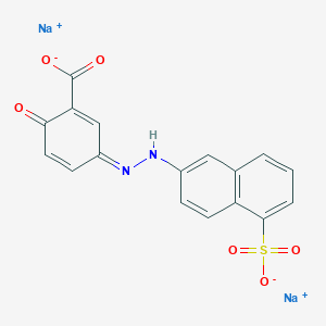 molecular formula C17H10N2Na2O6S B156395 OIFHQMGZDOXCIY-STAIPAPMSA-L CAS No. 10114-96-2