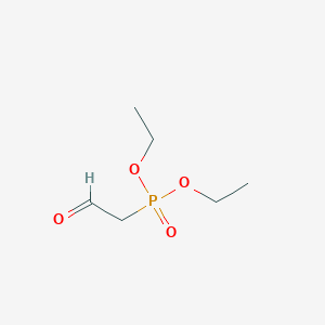 molecular formula C6H13O4P B156399 2-氧代乙基二乙基膦酸酯 CAS No. 1606-75-3