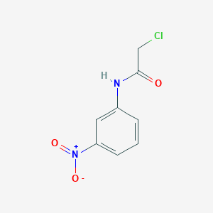molecular formula C8H7ClN2O3 B156408 2-chloro-N-(3-nitrophenyl)acetamide CAS No. 10147-71-4