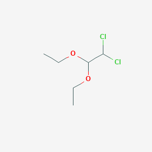 molecular formula C6H12Cl2O2 B156410 1,1-Dichloro-2,2-diethoxyethane CAS No. 619-33-0