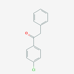molecular formula C14H11ClO B156412 Benzyl 4-chlorophenyl ketone CAS No. 1889-71-0