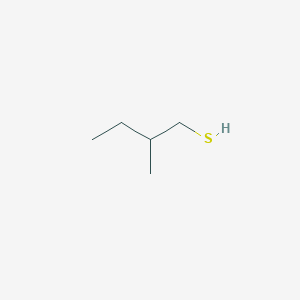 molecular formula C5H12S<br>CH3(CH2)4SH<br>C5H12S B156433 2-Methyl-1-butanethiol CAS No. 1878-18-8
