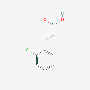B156443 3-(2-Chlorophenyl)propionic acid CAS No. 1643-28-3