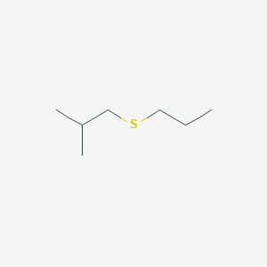 molecular formula C7H16S B156451 Isobutyl propyl sulfide CAS No. 1741-84-0