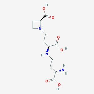 molecular formula C12H21N3O6 B015646 Nicotianamine CAS No. 34441-14-0