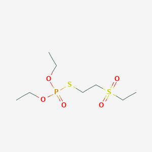 molecular formula C₈H₉D₁₀O₅PS₂ B156461 Demeton-S Sulfone CAS No. 2496-91-5